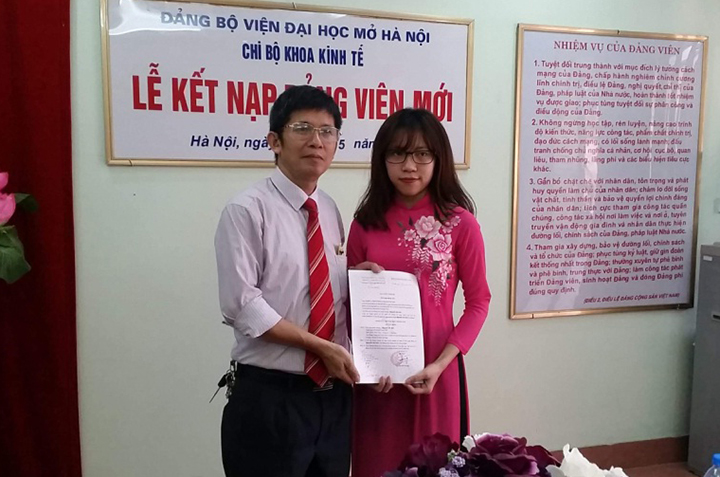 Cựu sinh viên Nguyễn Hà Anh