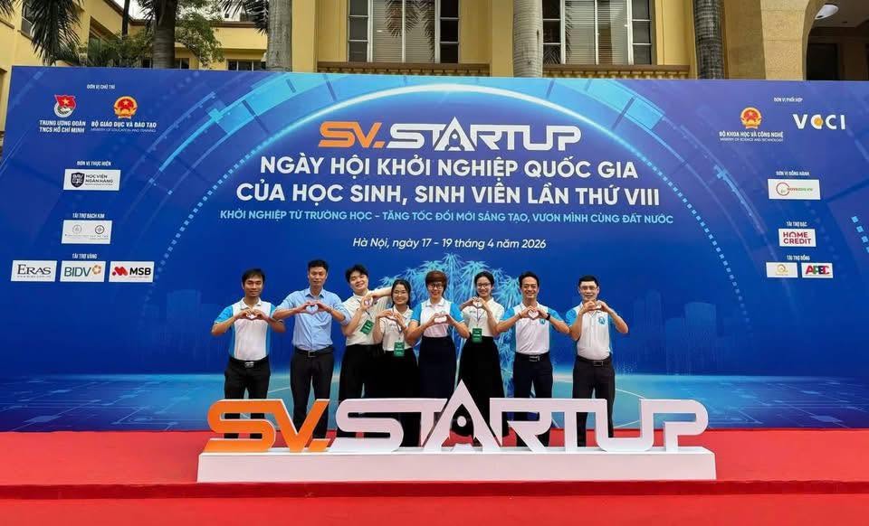 Dự án Astro Steam của sinh viên HOU đã xuất sắc giành Giải Ba Cuộc thi học sinh, sinh viên với ý tưởng khởi nghiệp năm 2026 - Sân chơi khởi nghiệp lớn nhất toàn quốc